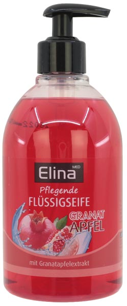 Seife flüssig Elina Granatapfel 500ml mit Spender